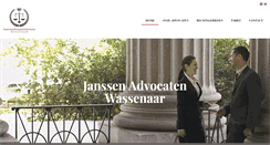 Desktop Screenshot of janssen-advocaten.nl